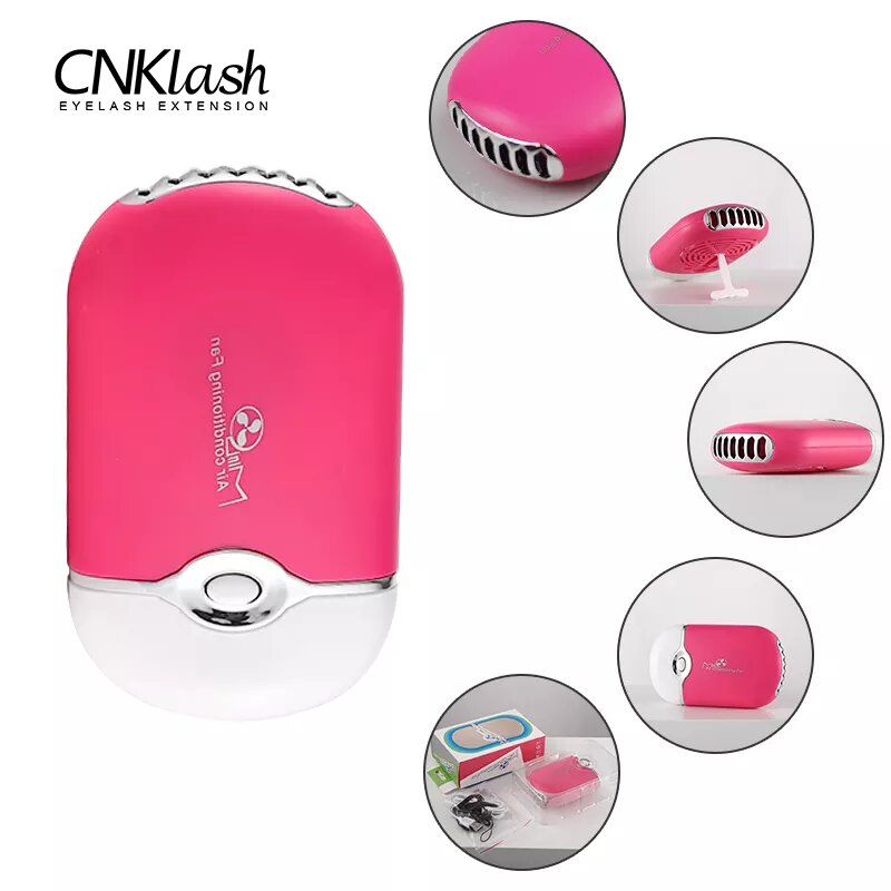 Eyelash Extension Guide - USB Mini Eyelashes Fan Grafting Eyelash