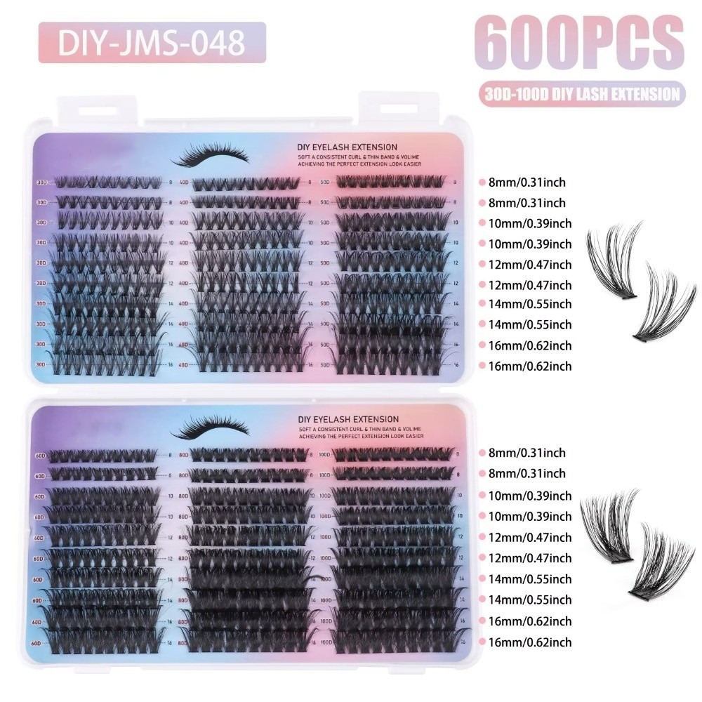Eyelash Extension Wispy - New Bond and Seal False Eyelashes