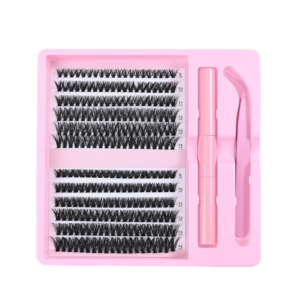Faux Mink Lash - 12 Rows Natural Look False Eyelashes