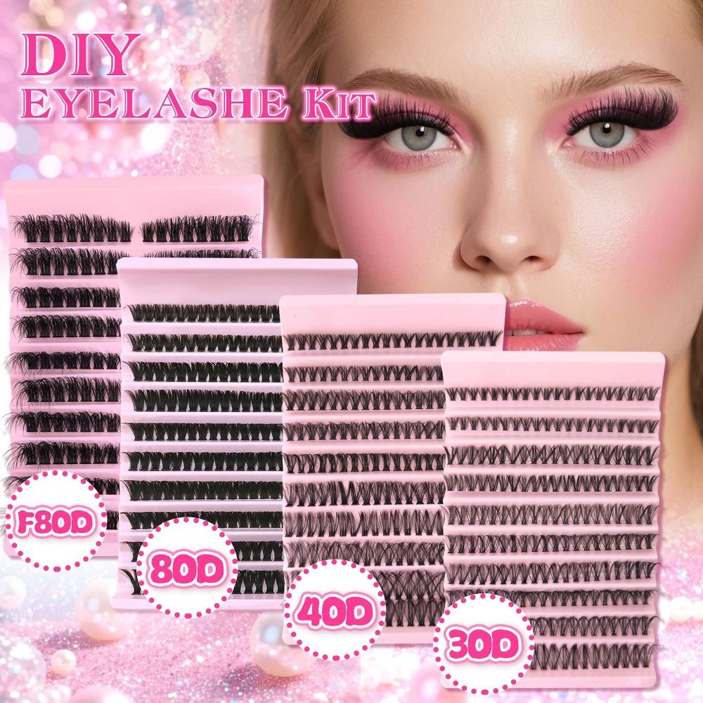 Eyelash Extension Wispy - Natural Look False Eyelashes Wispy Style