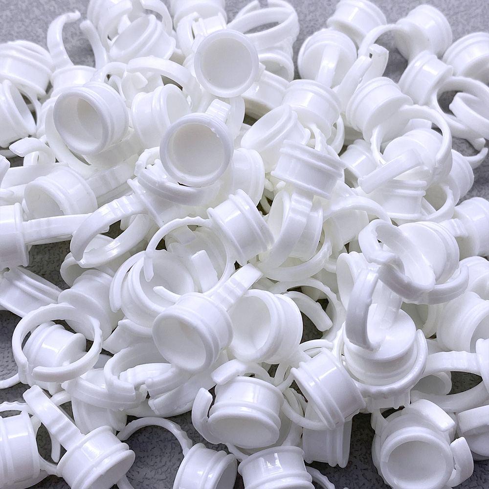 100Pcs Disposable Glue Ring Cu - đánh giá và giá Eyelash Extension Guide
