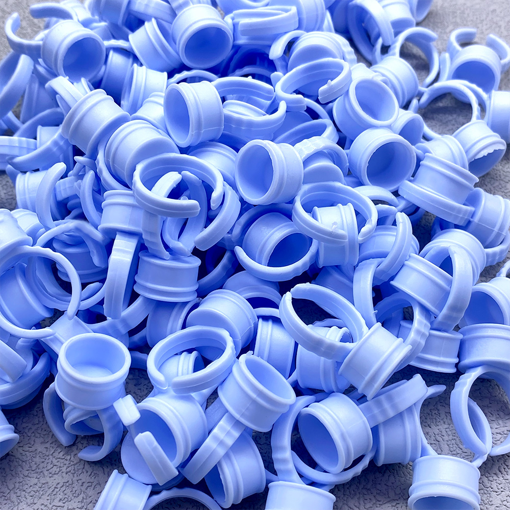 100Pcs Disposable Glue Ring Cu - đánh giá và giá Eyelash Extension Guide