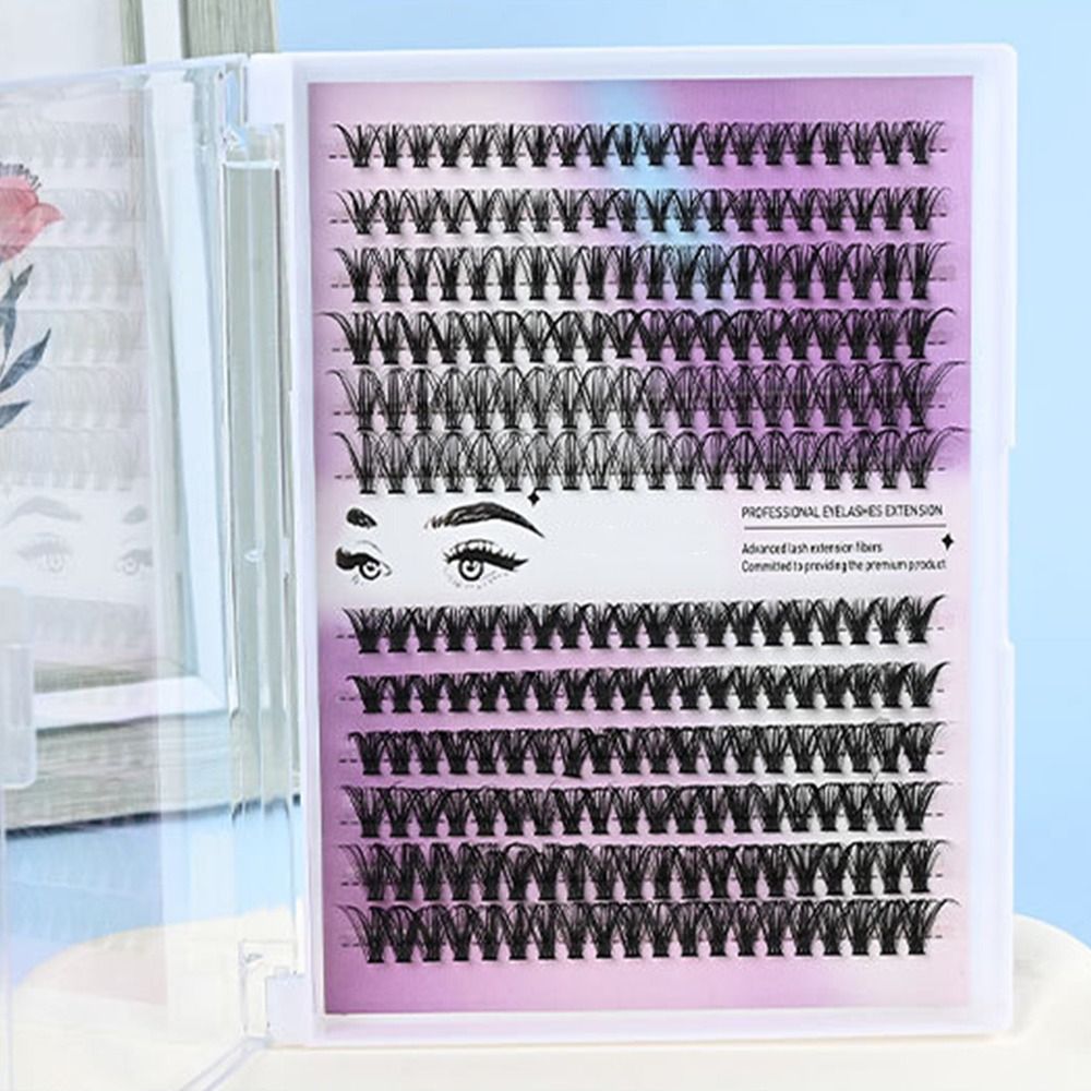 Natural Look False Eyelashes W - đánh giá và giá Eyelash Extension Wispy