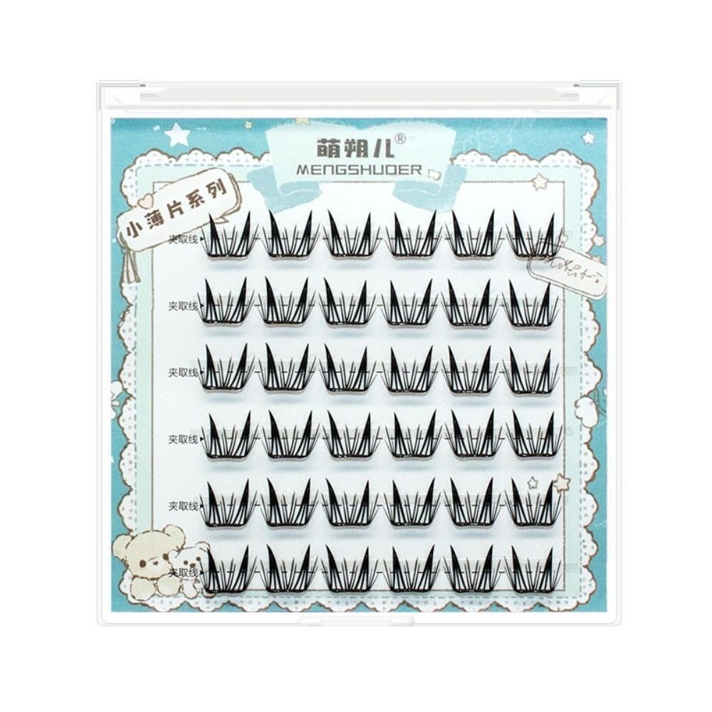 Fashion Fluffy No-Glue False E - đánh giá và giá Eyelash Extension For Men