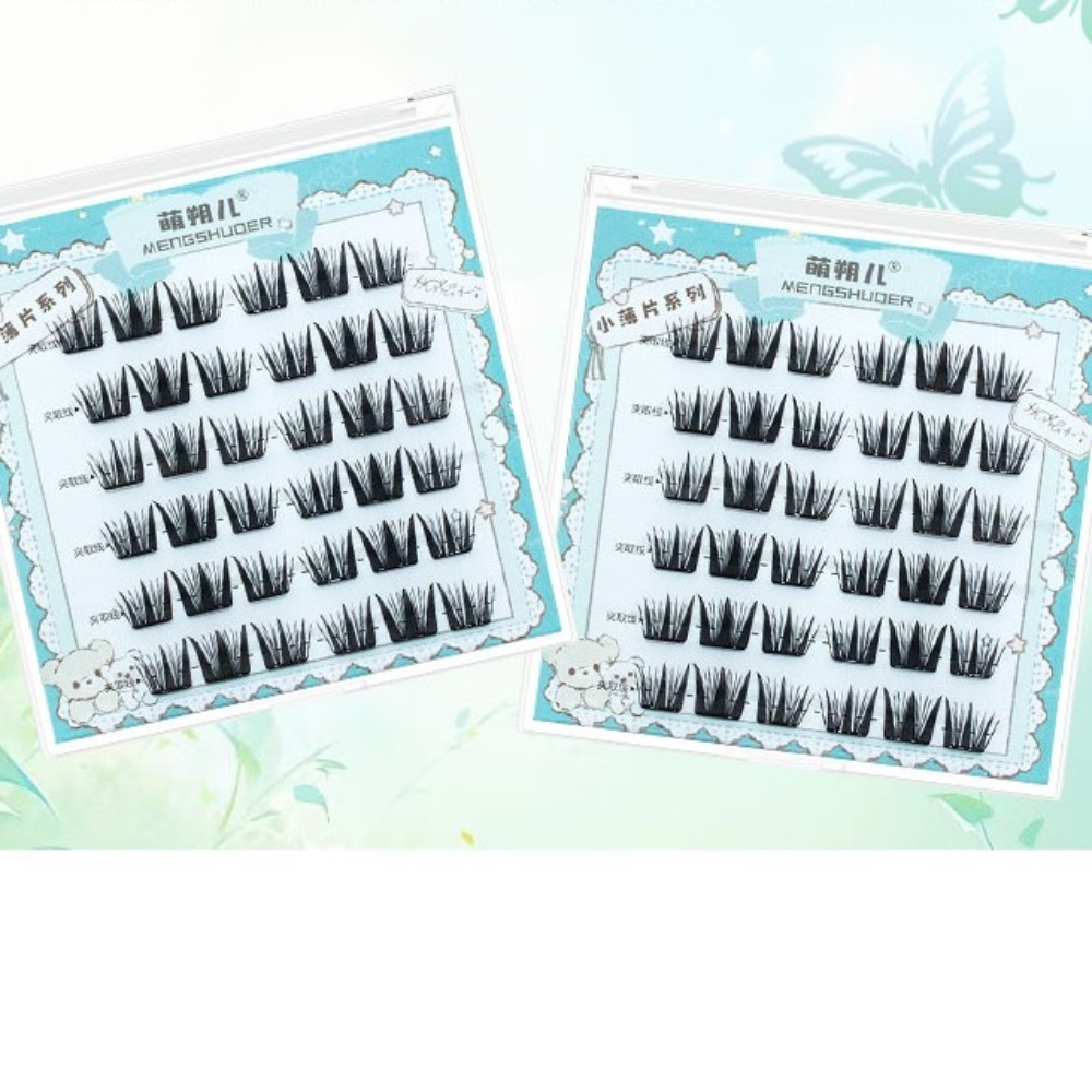 Fashion Fluffy No-Glue False E - đánh giá và giá Eyelash Extension For Men