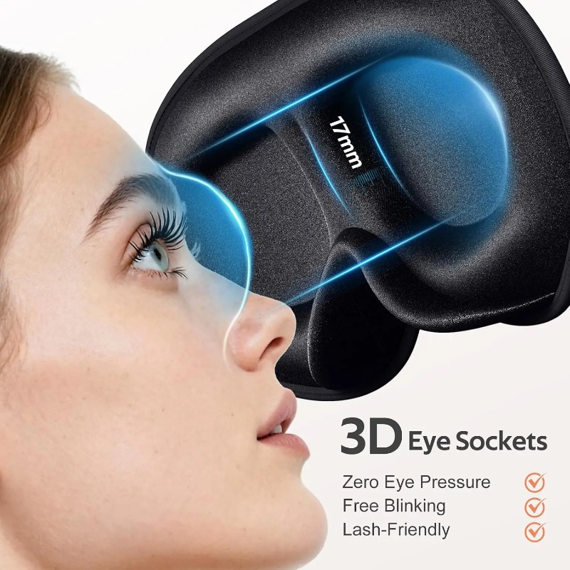 Silk Eye Mask for Light Blocki - đánh giá và giá Eyelash Extension For Men