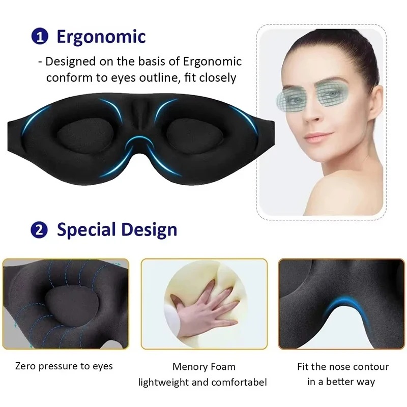 Silk Eye Mask for Light Blocki - đánh giá và giá Eyelash Extension For Men