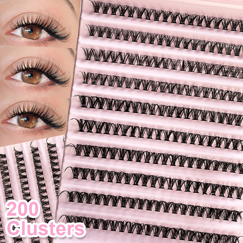 Individual Lashes Eyelash tuft - đánh giá và giá Eyelash Extension Natural Look