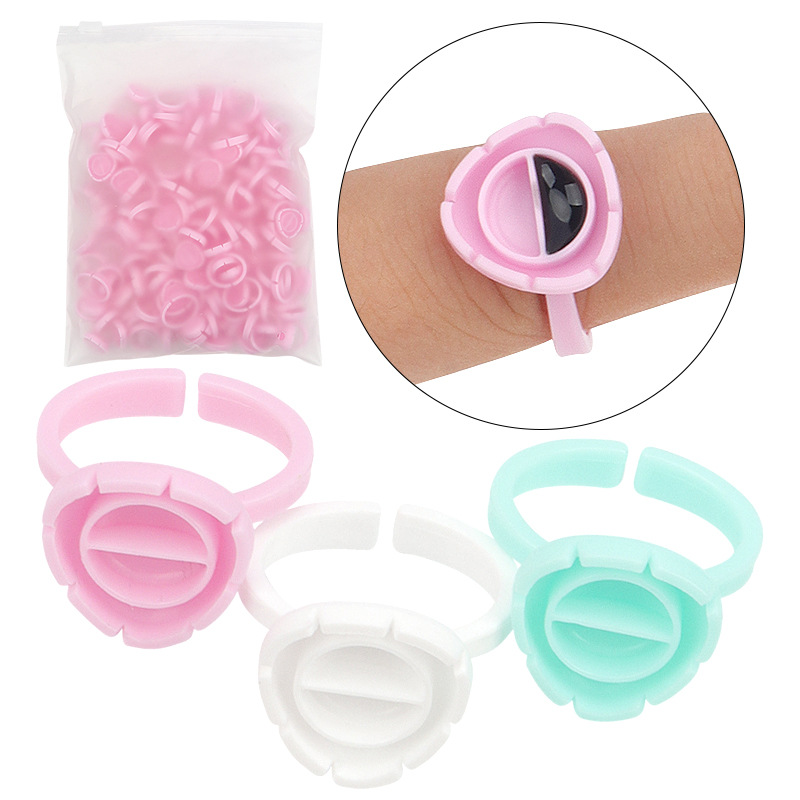 100Pcs Disposable Eyelash Exte - đánh giá và giá Eyelash Extension Guide
