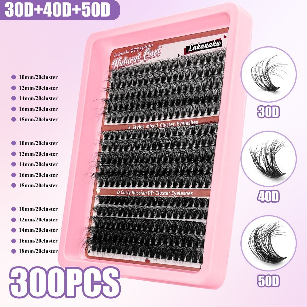 9-16mm Length False Eyelashes  - đánh giá và giá Eyelash Extension Wispy