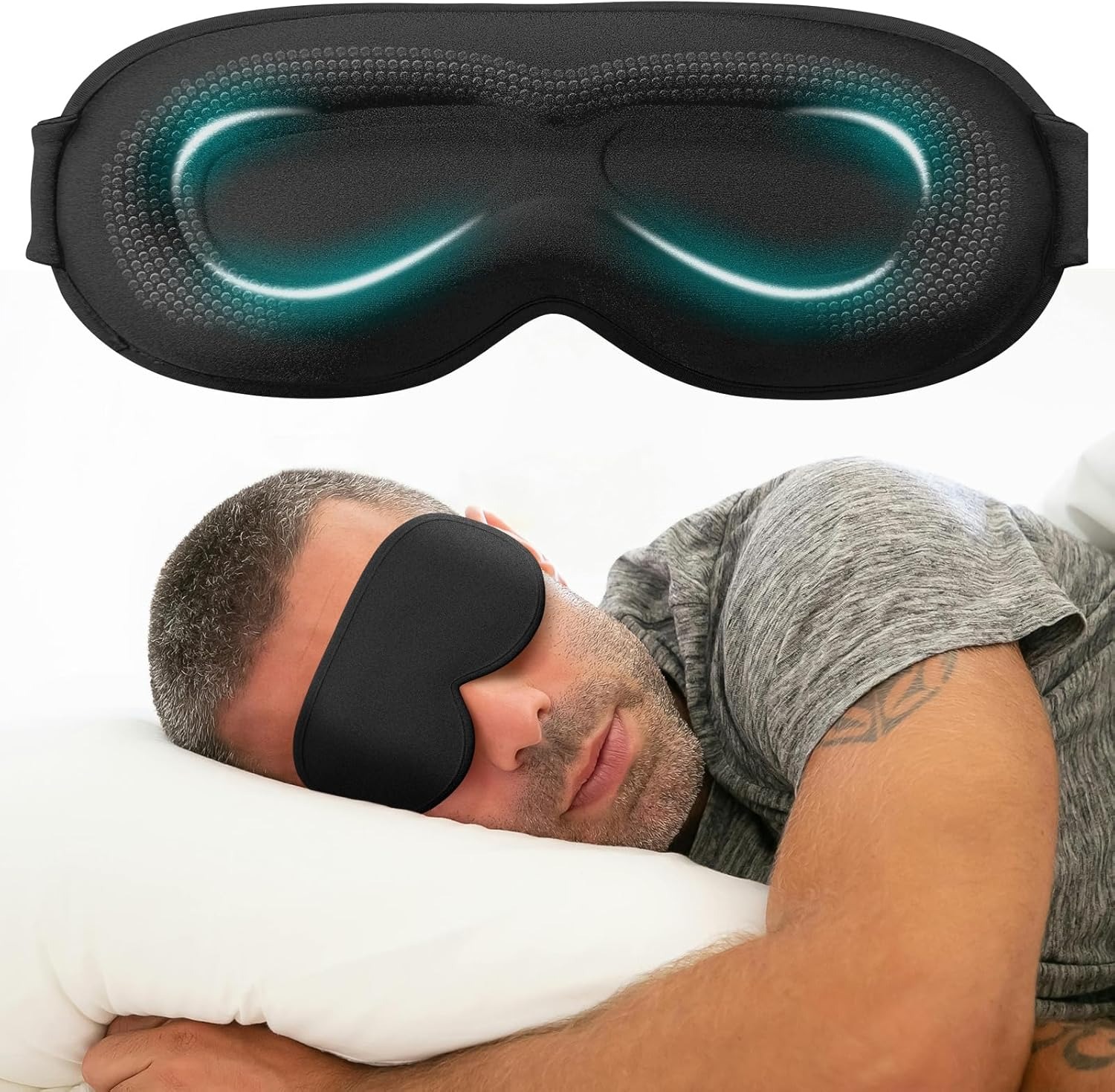 Eye Mask Cover for Sleeping -  - đánh giá và giá Eyelash Extension For Men