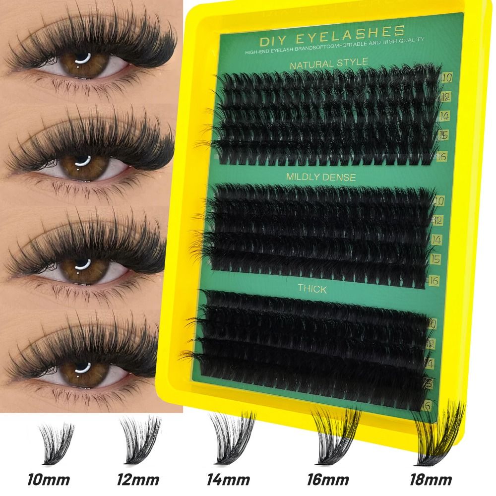 Natural Look False Eyelashes B - đánh giá và giá Eyelash Extension Wispy