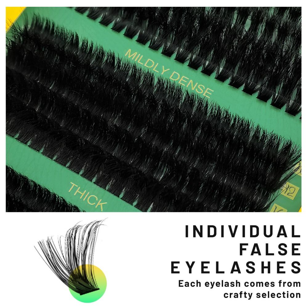 Natural Look False Eyelashes B - đánh giá và giá Eyelash Extension Wispy
