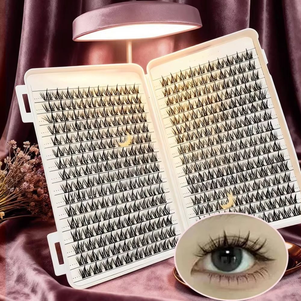 Natural Look False Eyelashes B - đánh giá và giá Eyelash Extension Wispy