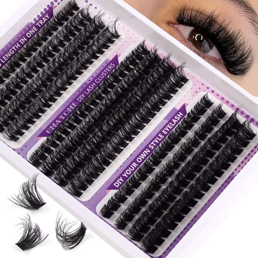 Natural Look False Eyelashes W - đánh giá và giá Eyelash Extension Wispy