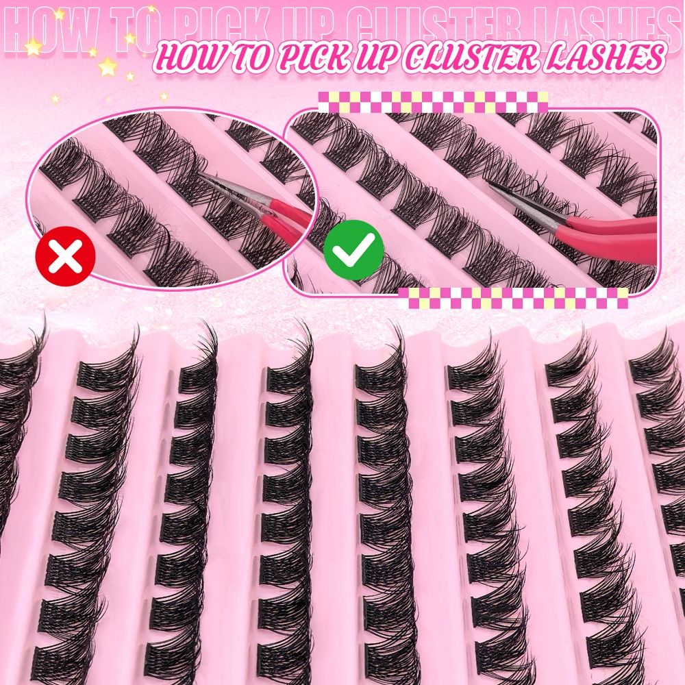 Natural Look False Eyelashes W - đánh giá và giá Eyelash Extension Wispy