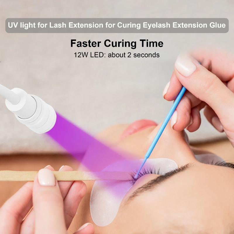 UV Eyelash Lamp Grafting Exten - đánh giá và giá Eyelash Extension Uv Glue