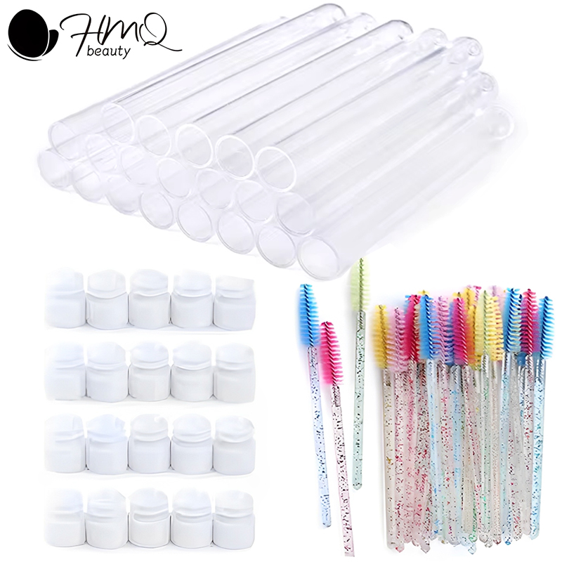 Eyelash Brush Tube With Eyebro - đánh giá và giá Eyelash Extension Guide