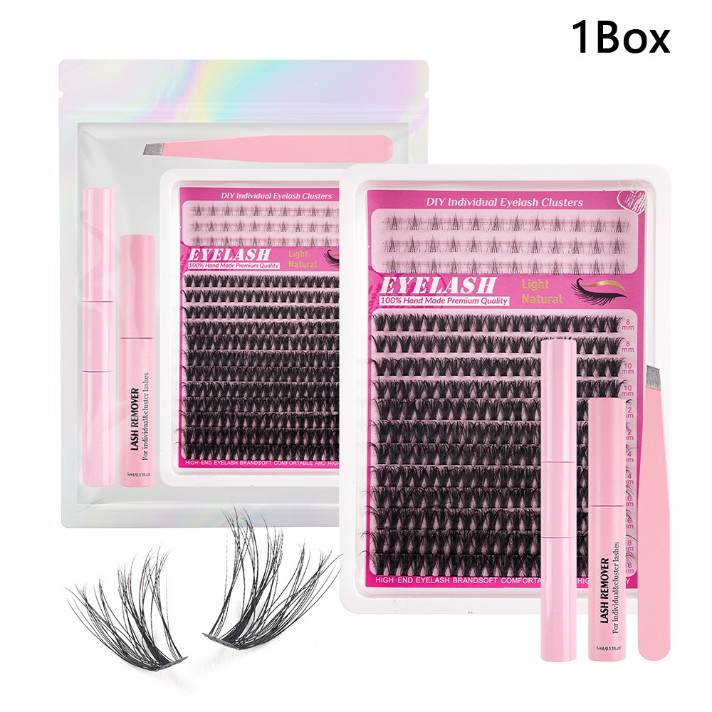 8-18mm Length False Eyelashes  - đánh giá và giá Eyelash Extension Wispy
