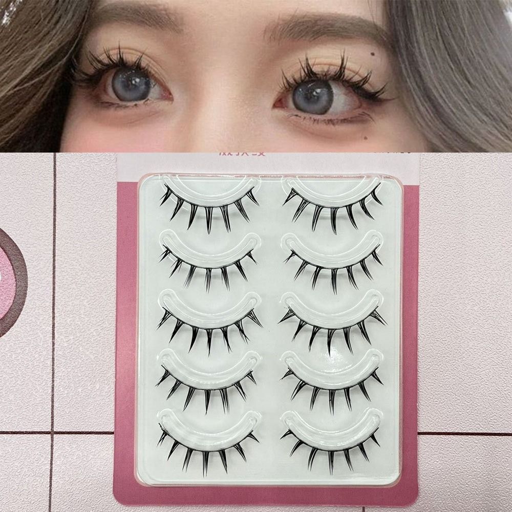 5 Pairs Pack Japanese Cosplay  - đánh giá và giá Faux Mink Lash