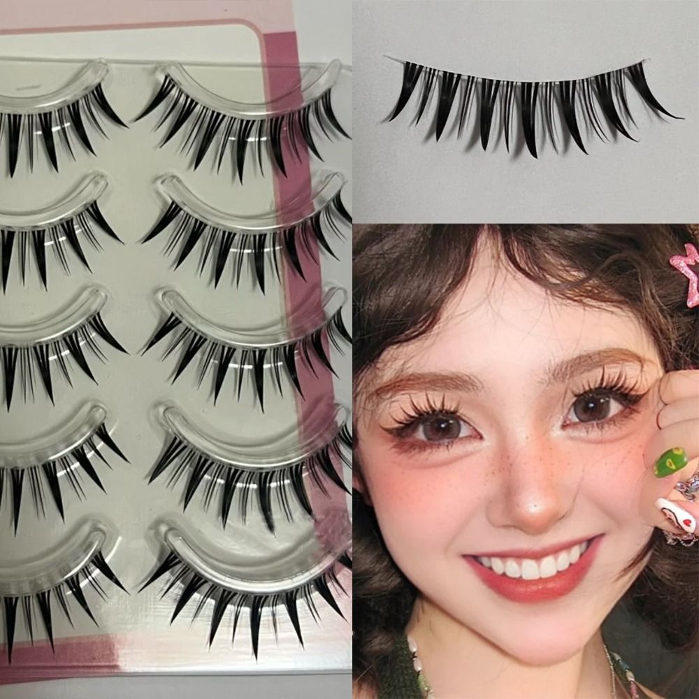 5 Pairs Pack Japanese Cosplay  - đánh giá và giá Faux Mink Lash