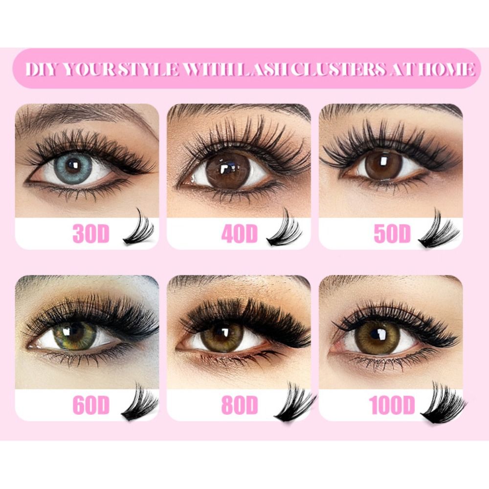 9-16mm Length False Eyelashes  - đánh giá và giá Eyelash Extension Wispy