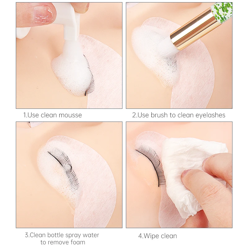 Lashes Shampoo Brush Eyelash E - đánh giá và giá Eyelash Extension Guide