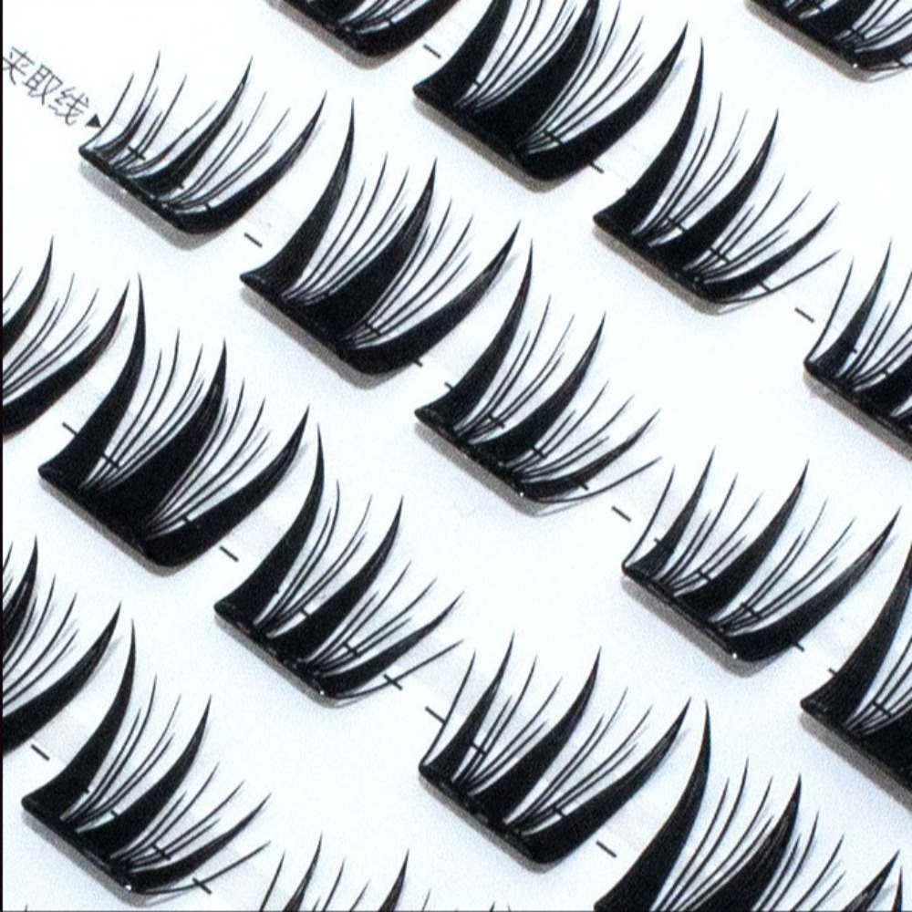 Fashion Fluffy No-Glue False E - đánh giá và giá Eyelash Extension For Men