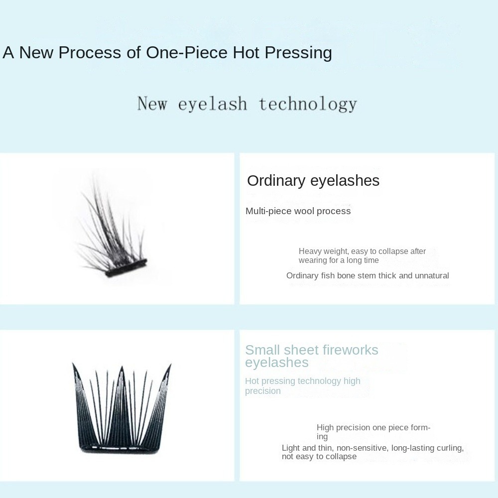 Fashion Fluffy No-Glue False E - đánh giá và giá Eyelash Extension For Men