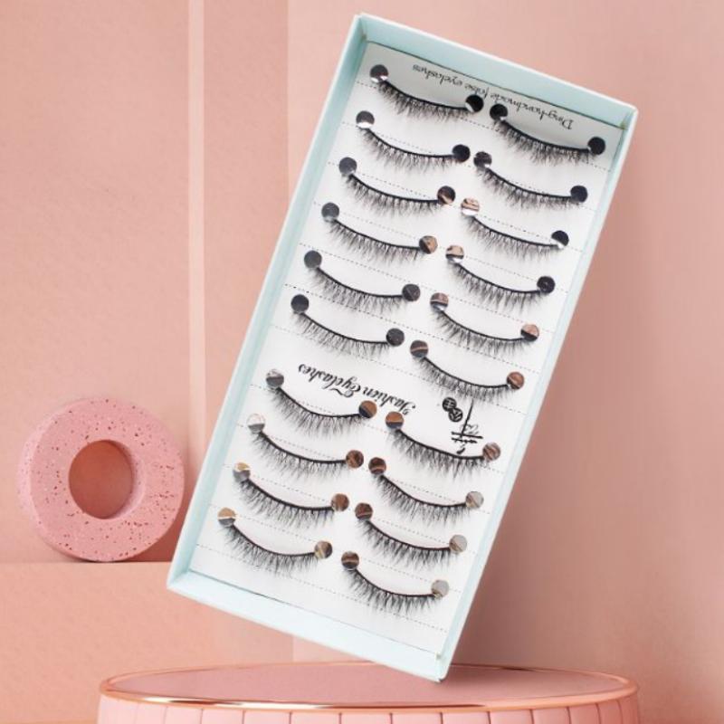 10 Pairs Natural Long Wispy Ca - đánh giá và giá Eyelash Extension Wispy